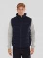 Fundango Vance Padded Vest for men in dark blue 1