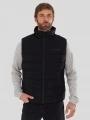 Fundango Vance Padded Vest for men in black 1