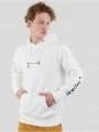 Fundango Talis Hooded Sweatshirt for men in white 1