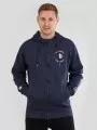 Fundango West Point Hooded Pullover for men in blue 1