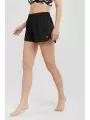 Fundango Elderberry Boardshort for women in black 1