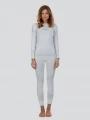 Fundango Seamless Baselayer Set for women in white 1