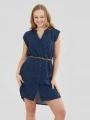 Fundango Mona Dress for women in dark blue 1