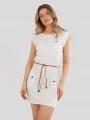 Fundango Sagitta Dress for women in white 1
