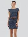 Fundango Sagitta Dress for women in dark blue 1