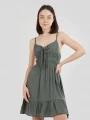 Fundango Sarah Mono Dress for women in oliv 1