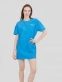 Fundango Swell Tee Dress for women in blue 1