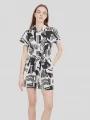 Fundango Senna Romper for women in black 1