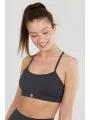Fundango Cane Mid Support Sportbra for women in grey 1