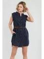 Fundango Mona Dress for women in dark blue 1