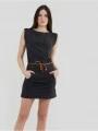 Fundango Sagitta Dress for women in black 1