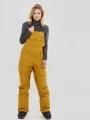 Fundango Sakura Bib Pants for women in brown 1