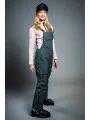 Fundango SAKURA BIB Pants for women in oliv 1