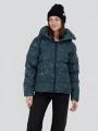 Fundango Amber Padded Jacket for women in green 1