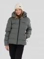 Fundango Amber Padded Jacket for women in green 1