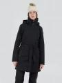Fundango Charlotte Trenchcoat for women in black 1