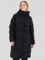 Fundango Cosycoat Long Padded Jacket for women in black 1