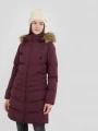 Fundango Puppis Padded Jacket for women in purple 1