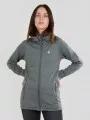 Fundango Share Hooded Fleece for women in oliv 1