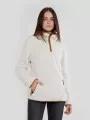 Fundango Olivia Pile Jacket for women in sand 1