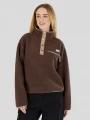 Fundango Pacha Fleece Jacket for women in brown 1