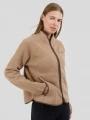 Fundango Roselake Pile Jacket for women in sand 1