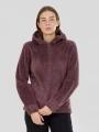 Fundango Zealand Plush Pile Jacket for women in purple 1
