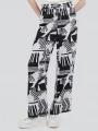 Fundango Poppy Pants for women in black 1