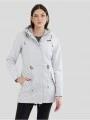Fundango Tapara Waterproof Jacket for women in white 1
