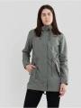 Fundango Tapara Waterproof Jacket for women in green 1