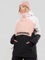Fundango Birch Logo Anorak for women in pink 1