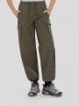 Fundango Nova Cargo Pants for women in green 1