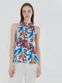 Fundango Myrto Sleeveless Shirt for women in multicolor 1