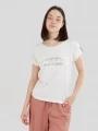 Fundango Atmos T-shirt for women in white 1