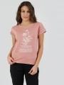 Fundango Lima T-shirt for women in pink 1