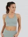 Fundango Vexx Sport Bra for women in green 1