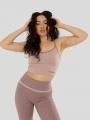 Fundango Aero Crop Top for women in pink 1
