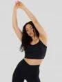 Fundango Aero Crop Top for women in black 1