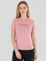 Fundango Reinga Merino T-shirt for women in pink 1
