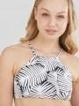 Fundango Hogg High Neck Top for women in white 1