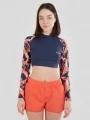 Fundango Amelia Surf Top for women in pink 1