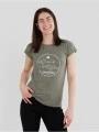 Fundango Amira T-shirt for women in oliv 1