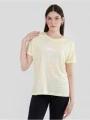 Fundango Nissa T-shirt for women in yellow 1