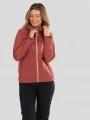 Fundango Piora Waterproof Jacket for women in red 1