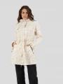 Fundango Regina II Waterproof Trench Jacket for women in pink 1