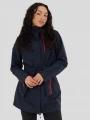 Fundango Regina III Waterproof Trench Jacket for women in dark blue 1
