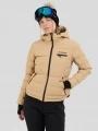 Fundango Rodney Padded Jacket for women in sand 1