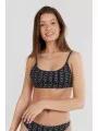 Fundango Moana Bralette Top for women in black 1