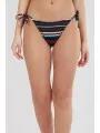 Fundango Innisfil Tie-side Bottoms for women in dark blue 1