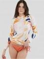 Fundango Joyce Long Sleeve Rashguard for women in white 1